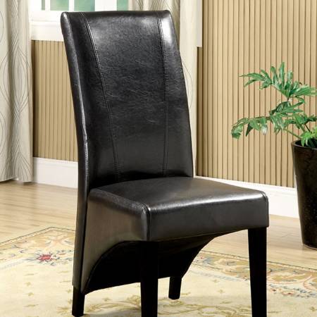 MADISON SIDE CHAIR IN BLACK